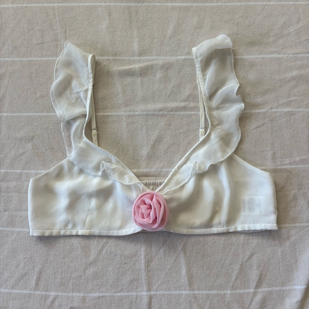 Glassons Cream Smocked Top